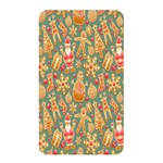 Gingerbread Christmas Decorative Memory Card Reader (Rectangular) Front