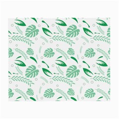 Green Nature Leaves Draw   Small Glasses Cloth (2 Sides) by ConteMonfrey
