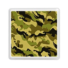 Army Camouflage Texture Memory Card Reader (square)