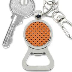 Halloween Black Orange Spiders Bottle Opener Key Chain by ConteMonfrey