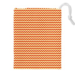 Pattern Zig Zag Stripe Geometric Drawstring Pouch (5xl) by Ravend