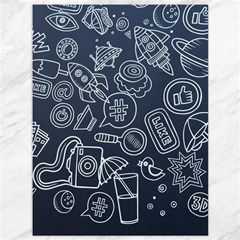 Internet Planet Drink Computer Canvas 36  X 48  by Wegoenart
