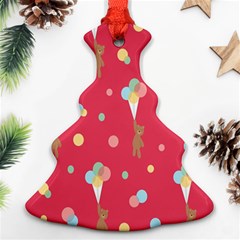 Bear 4 Christmas Tree Ornament (two Sides)