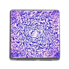 Cubes Cube Abstract Geometric Art Memory Card Reader (square 5 Slot) by Wegoenart