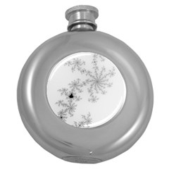 Almond Bread Apple Males Mandelbrot Mathematic Round Hip Flask (5 Oz)