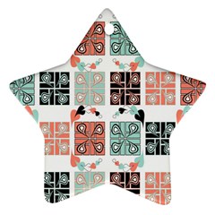 Mint Star Ornament (two Sides)