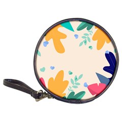 Border Leaves Design Frame Classic 20-cd Wallets