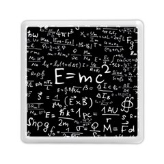 Science Einstein Formula Mathematics Physics Memory Card Reader (square) by danenraven