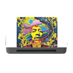 Psychedelic Rock Jimi Hendrix Memory Card Reader With Cf by Jancukart