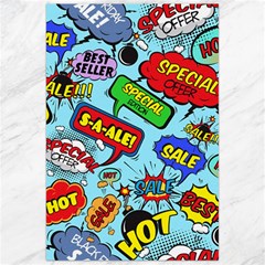 Comic Bubbles Seamless Pattern Canvas 24  X 36 