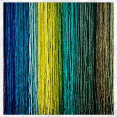 Line Rope Fiber Close Up Multicoloured Background Canvas 12  X 12  by Wegoenart