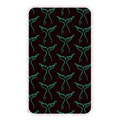 Blue Mermaid Tail Black Neon Memory Card Reader (rectangular) by ConteMonfrey
