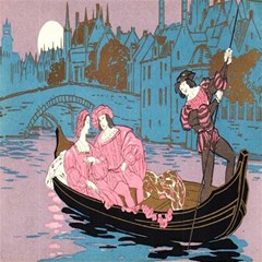 Gondola Ride   Play Mat (square)