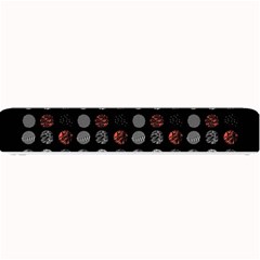 Black And Multicolored Polka Dot Wallpaper Artwork Digital Art Small Bar Mat