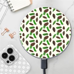 Background Ornamental Spruce Sample Wireless Charger by Ravend