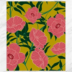 Pink Flower Seamless Pattern Canvas 8  X 10 