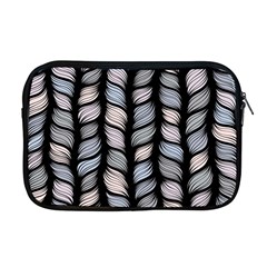 Seamless Pattern With Interweaving Braids Apple Macbook Pro 17  Zipper Case