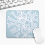 Blue 2 Zendoodle Large Mousepad Front