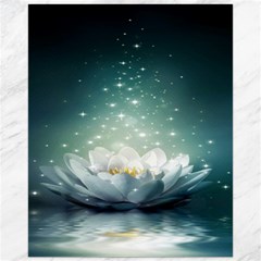 Sparkle Lotus Canvas 16  X 20 
