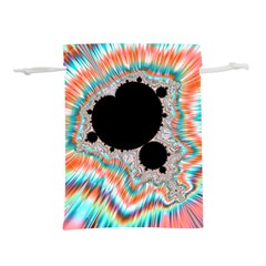 Fractal Abstract Background Lightweight Drawstring Pouch (m)
