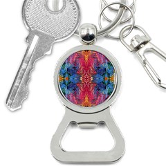 Firey Repeats I Bottle Opener Key Chain by kaleidomarblingart