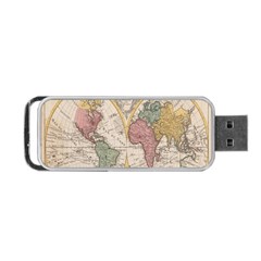 Mapa Mundi 1775 Portable Usb Flash (two Sides)