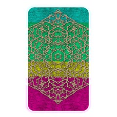 Rainbow Landscape With A Beautiful Silver Star So Decorative Memory Card Reader (rectangular) by pepitasart