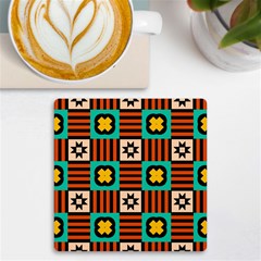Shapes In Shapes                                                       Uv Print Square Tile Coaster