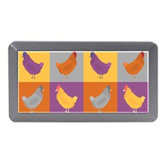Chickens Pixel Pattern - Version 1a Memory Card Reader (mini) by wagnerps