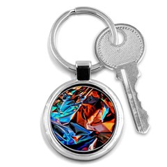 Another Rgb Lighting Test On Aluminium Surface Key Chain (round)