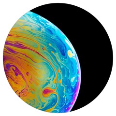 Soap Bubble Project Round Trivet