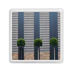Exterior Building Pattern Memory Card Reader (square) by artworkshop