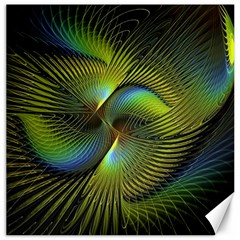Digitalart  Waves Canvas 16  X 16 