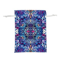 Denim On Pour Lightweight Drawstring Pouch (s) by kaleidomarblingart
