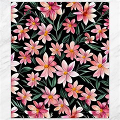 Classy Botanicals – Watercolor Flowers Botanical Canvas 20  X 24  by GardenOfOphir
