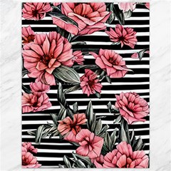 Country-chic Watercolor Flowers Canvas 12  X 16  by GardenOfOphir