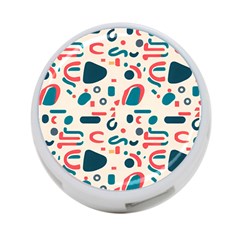 Shapes Pattern  4-port Usb Hub (two Sides) by Sobalvarro