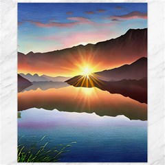Majestic Lake Canvas 11  X 14  by GardenOfOphir
