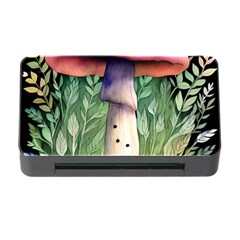 Mushroom Foraging In The Woods Memory Card Reader With Cf by GardenOfOphir