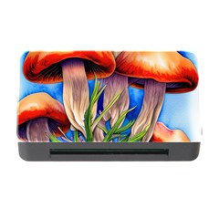 Garden Mushrooms In A Flowery Craft Memory Card Reader With Cf by GardenOfOphir