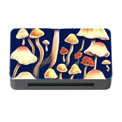 Natural Mushroom Fairy Garden Memory Card Reader With Cf by GardenOfOphir