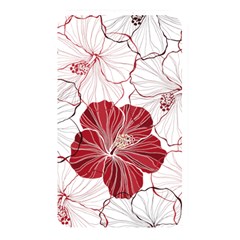 Red Hibiscus Flowers Art Memory Card Reader (rectangular) by Jancukart