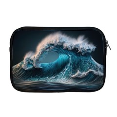 Tsunami Waves Ocean Sea Water Rough Seas 2 Apple Macbook Pro 17  Zipper Case by Pakemis
