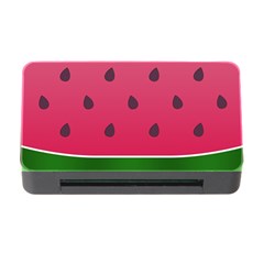 Watermelon Fruit Summer Red Fresh Food Healthy Memory Card Reader With Cf by Wegoenart
