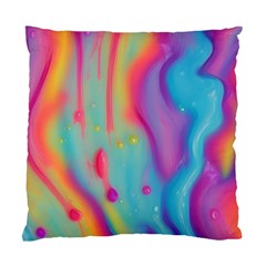 Liquid Art Pattern - Marble Art Standard Cushion Case (two Sides) by GardenOfOphir
