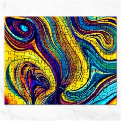 Rolling In The Deep Rectangular Jigsaw Puzzl by GardenOfOphir
