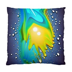 Liquid Background Standard Cushion Case (two Sides) by GardenOfOphir