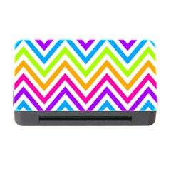 Bright Chevron Memory Card Reader With Cf by GardenOfOphir