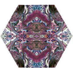 Blend Iv Wooden Puzzle Hexagon by kaleidomarblingart
