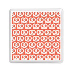 Coral Pretzel Illustrations Pattern Memory Card Reader (square) by GardenOfOphir